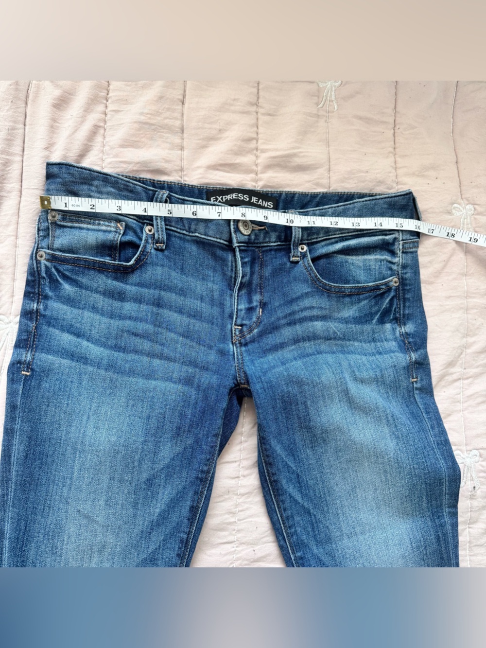 Express Low Rise Bootcut Jeans - Picture 7 of 8